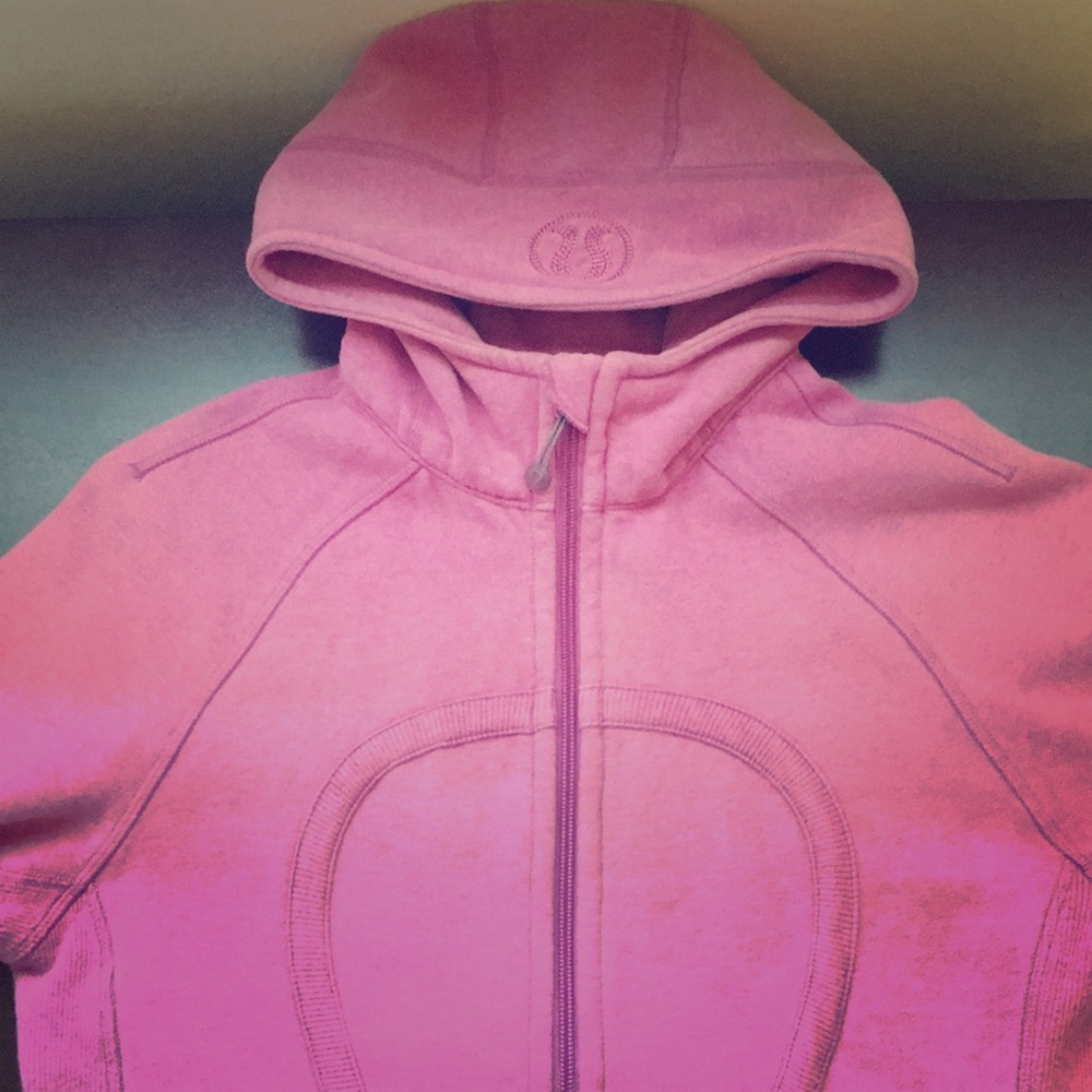 Lululemon Pink Zipup Hoodie